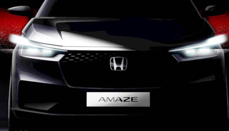 Get Amazed! New-Gen Honda Amaze Unveils Sleek Exteriors & Luxe Interiors in Fresh Design Sketches
