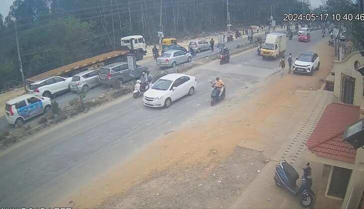 Bengaluru Road Rage Incident: Biker Attacks Family's Car, Baby Inside &ndash; Viral Video Triggers Outcry