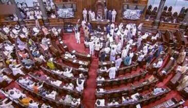 Rajya Sabha Proceedings Suspended Till 12 PM Amidst Chaos