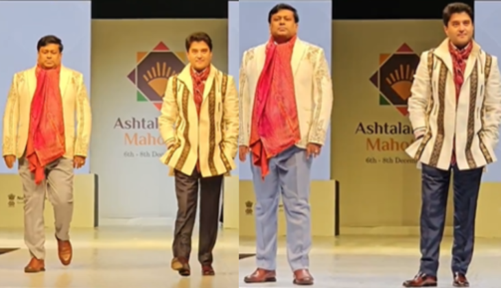 Jyotiraditya Scindia and Sukanta Majumdar Steal the Show on Fashion Ramp, Outshine Models