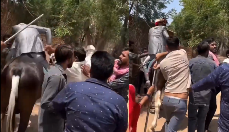 Dalit Riding a Horse