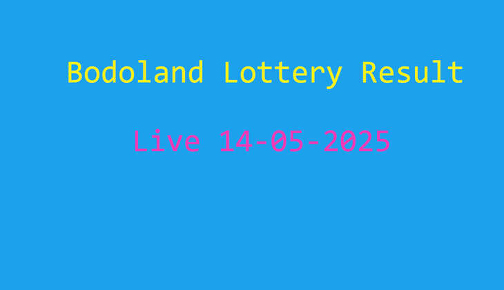 Bodoland Lottery Result