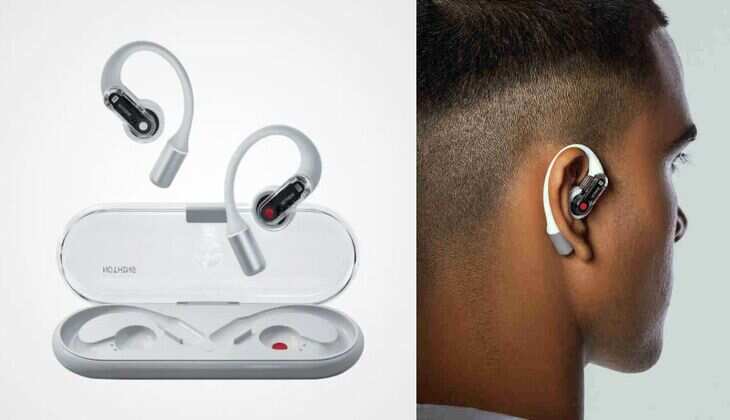 Nothing Ear (open) Launches in India: 14.2mm Drivers, ChatGPT Integration, and Water Resistance at ₹17,999!