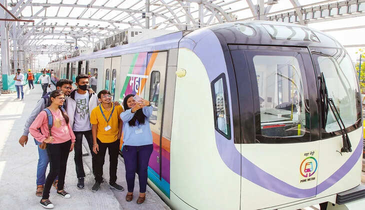Pune Metro Achieves Milestone Daily Ridership Exceeds One Lakh in July