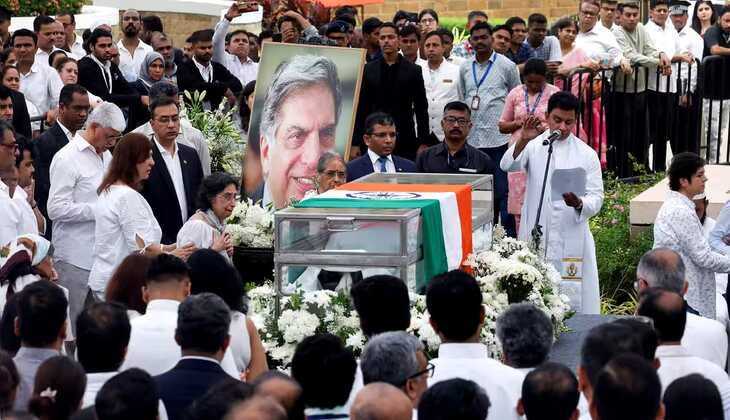 Ratan Tata Last Rites Crematorium