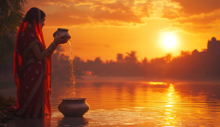 Chhath Puja 2024: Devotees get set to seek blessings from the setting sun at grand Chhath celebration