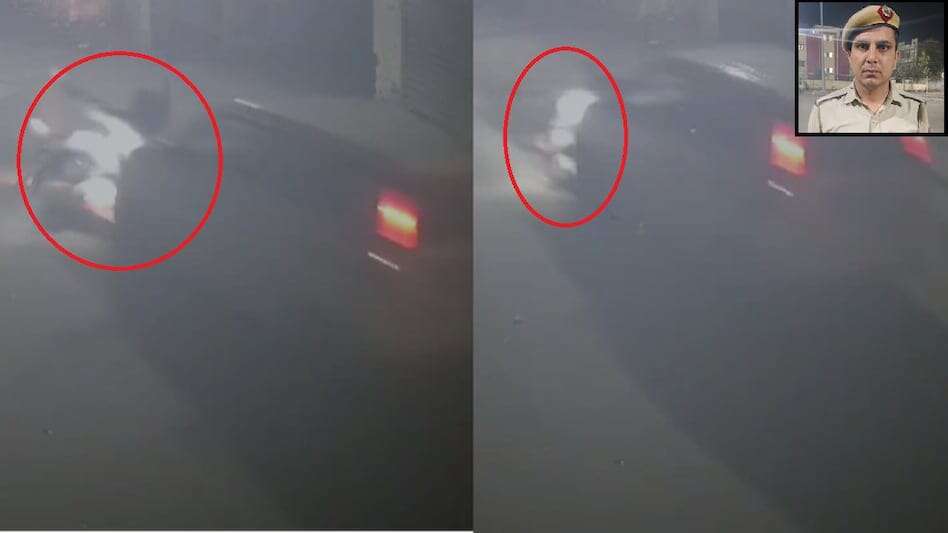 Shocking Delhi HitandRun Cop Dragged 10 Meters to Death, Viral Video