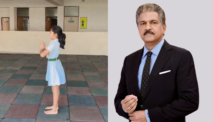 Billionaire Anand Mahindra Shares Humbling Experience After Watching a Young Girl's Yoga Skills