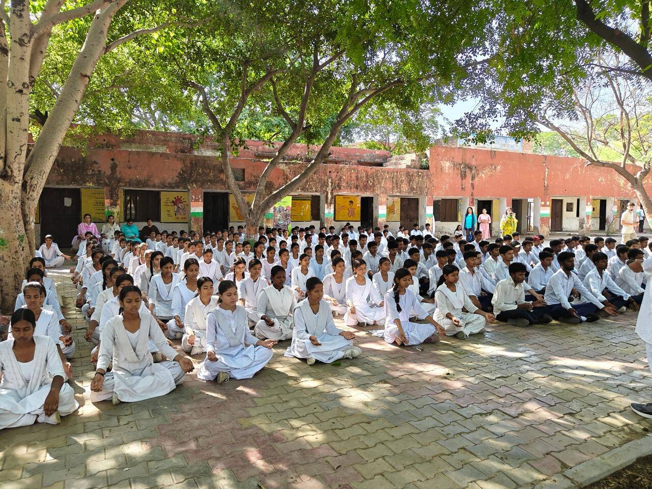 Delhi NCR school meditation program