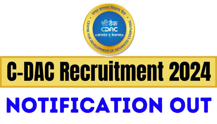 C-DAC Recruitment 2024