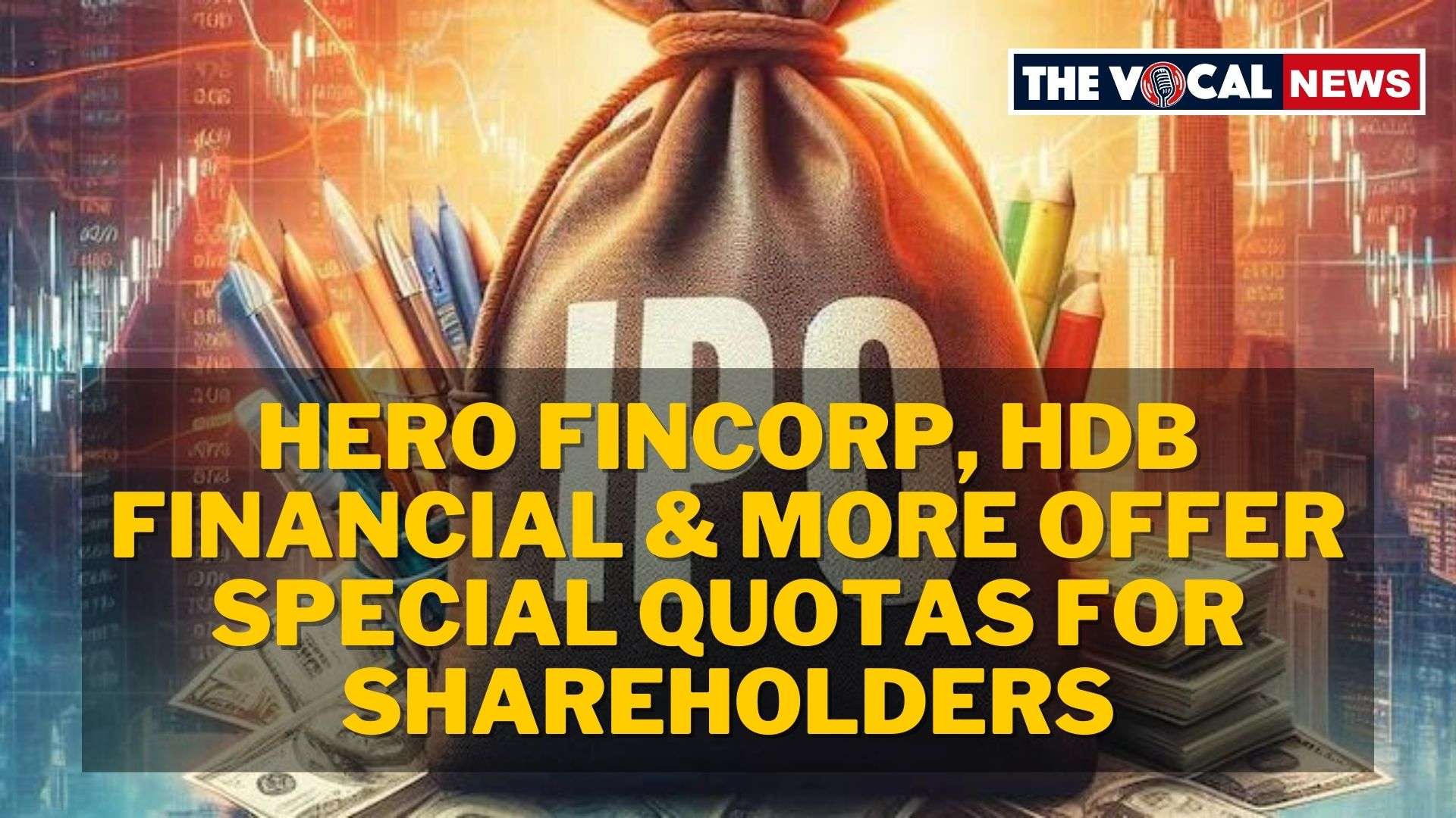 IPOs with Shareholder Quotas HDB Financial, Hero FinCorp