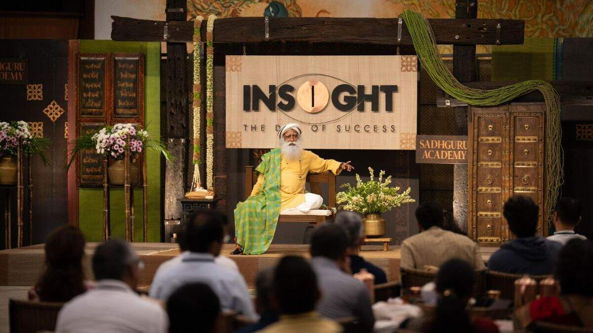 Government Should Step Back From Education Sector, Says Sadhguru at INSIGHT 2025
