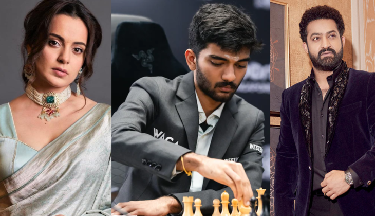 Celebrities Like Jr. NTR, Kangana Ranaut Celebrate Gukesh D&rsquo;s Historic Victory as Youngest Chess World Champion
