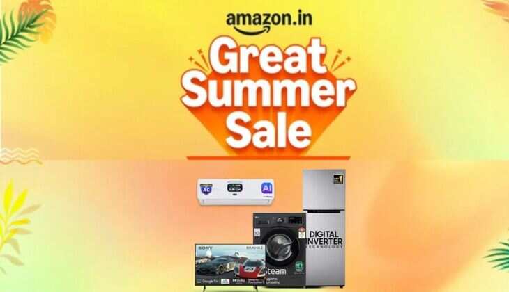 Amazon Summer Sale 2025: Get Up to 75% Off on ACs, TVs, and Refrigerators