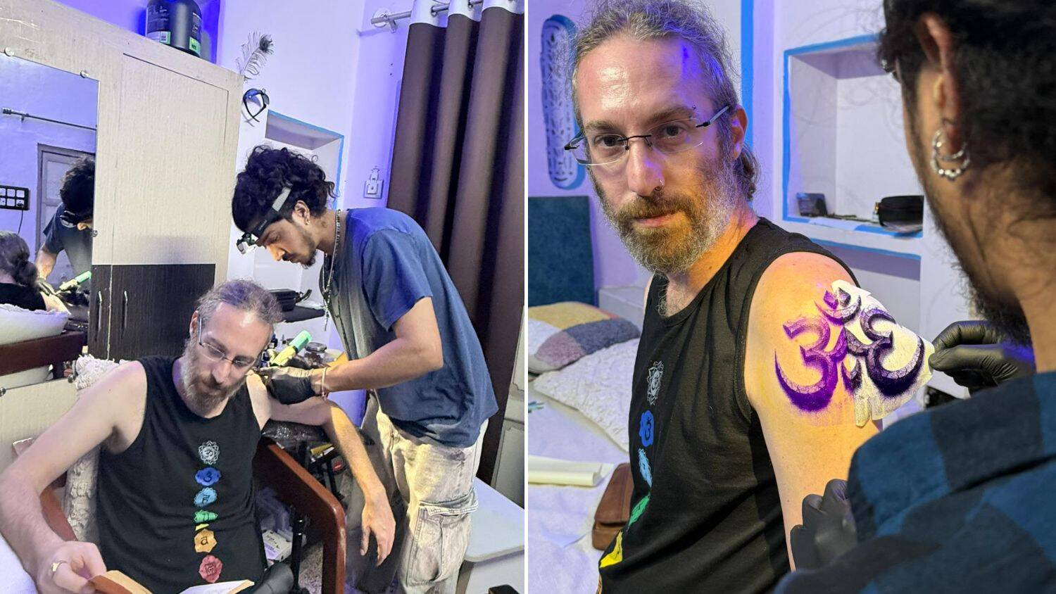 Omer Goren’s Om Tattoo by Jimmy Kalyana Captures Pushkar’s Spiritual Frequency