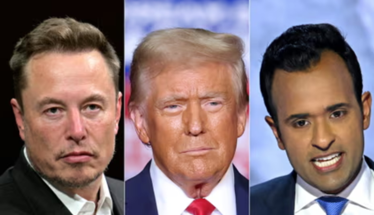 Donald Trump Taps Elon Musk, Vivek Ramaswamy for Cabinet in ‘Save America’ Push
