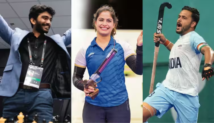 Khel Ratna, Arjuna Awards: D Gukesh, Manu Bhaker Among Four Honored with Khel Ratna; 32 Athletes Receive Arjuna Award &ndash; Full List Inside