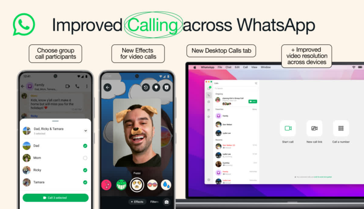 WhatsApp&rsquo;s New Calling Features: Group Call Customization and Fun Video Effects
