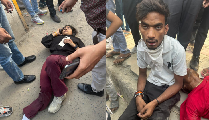 Mobile Snatchers Crash After Hitting Woman, Caught by Public