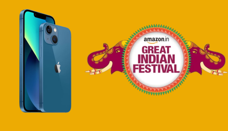 Amazon Great Indian Festival Offers Discounts on iPhone 13 for Prime Members