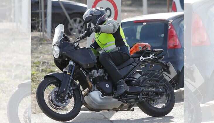 Royal Enfield Himalayan 750 Spied: 