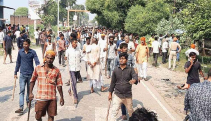 Tensions Escalate in Bahraich as Protesters Burn Shops and Hospitals