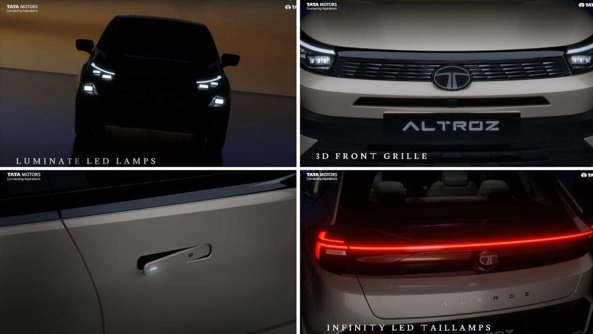 2025 tata altroz facelift Teaser Out: Bold Design and Big Features