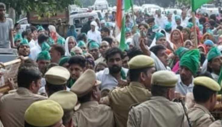 Farmers Protest in Noida
