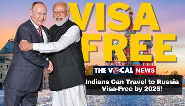 Indians Can Travel to Russia Visa-Free by 2025!