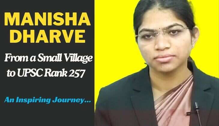 UPSC Success Story: How Tribal Woman Manisha Dharve Secured 257th Rank After Four Years of Hard Work