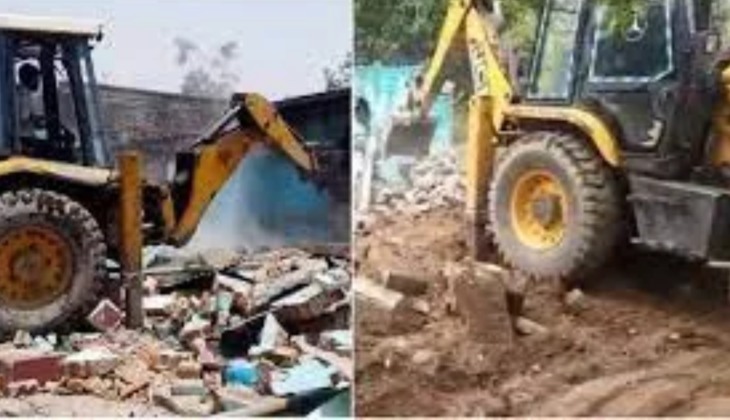 Bahraich Case Bulldozer Action 