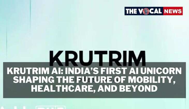 Krutrim AI: India&rsquo;s First AI Unicorn Shaping the Future of Mobility, Healthcare, and Beyond