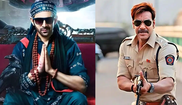 Why is Singham Again Lagging Behind? Bhool Bhulaiyaa 3 Outshines Ajay Devgn’s Film!