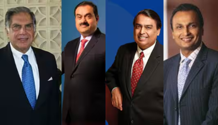 India’s Top Business Leaders: Mukesh Ambani, Anil Ambani, Ratan Tata, and Gautam Adani