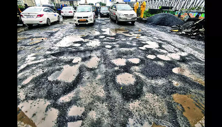 Delhi Pothole Drama