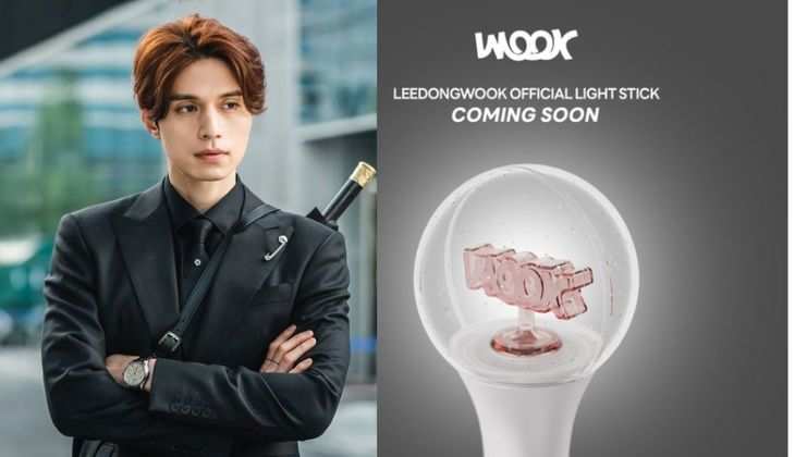 Lee Dong Wook Unveils His First-Ever Official Light Stick