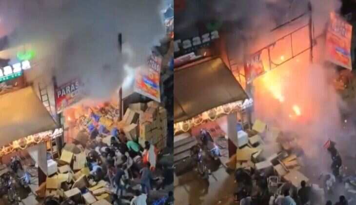 Hyderabad Fire: Major Blaze in Firecracker Shop Burns 8 Vehicles, Restaurant Damaged - Read Now