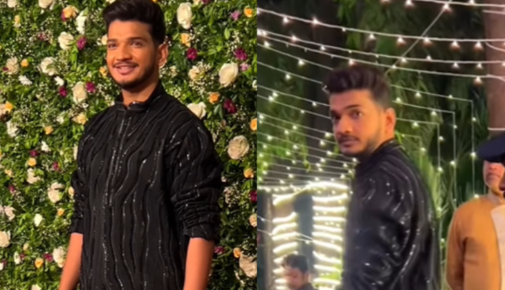 Munawar Faruqui Attends Diwali Party with Tight Security, Amidst Gang Threats