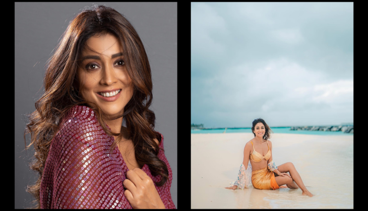 Shriya Sharan in bikini in maldives